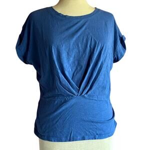 Womens Top Size Medium Blue Casual Everyday Wear Summer Business Casual